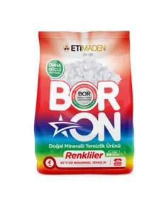 Boron Natural Powder Laundry Detergent For Coloured Laundry Natural Detergent Produced From Boron Mineral 4Kg 26 Wash