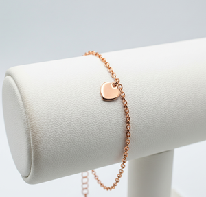 925 plata esterlina exquisita minimalista uso diario pulseras de hilo fino chapado en oro rosa cadena de eslabones colgante de flor - Product Image 3