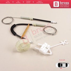 Kit de réparation de lève-vitre BWR5562, porte avant gauche pour 156 932 1996-2007 4/5 portes 60672278 - Product Image 6