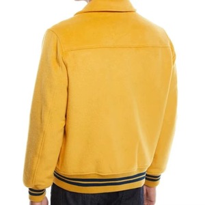 Veste universitaire personnalisée pour homme, veste bomber unie vierge pour lettreman, baseball, design unique personnalisable pour homme - Product Image 3