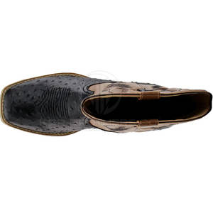 Botas de vaquero bordadas elegantes, zapatos de cuero duraderos para hombre de estilo occidental, botas de vaquero de cuero genuino - Product Image 6