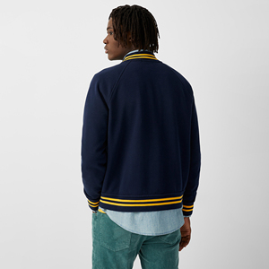 Blouson Bomber Homme Personnalisé en Laine Écologique Coupe-Vent Style Universitaire Baseball High Street Design Chenille - Product Image 5