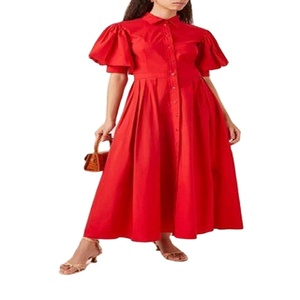 Mini robe sexy à manches longues et à poitrine ouverte pour femmes-Tenues quotidiennes décontractées pour l'automne-Robe chemise drapée en lin blanc - Product Image 1