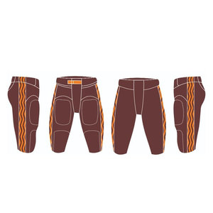 เสื้อเจอร์ซีย์ฟุตบอลอเมริกันผ้าโพลีเอสเตอร์100% มาใหม่ออกแบบได้ตามต้องการ - Product Image 6