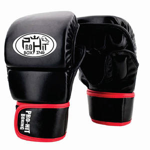 High Quality Custom Logo Professional MMA <b>Glove</b> <b>for</b> <b>Men</b> Casual Leather Boxing <b>Gloves</b> with Waterproof Hand Grips <b>for</b> Punching - Product Image 4