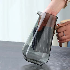Ensemble bouilloire et tasses en verre résistant aux hautes températures, grande capacité pour usage domestique, pour servir des boissons froides ou bouillies - Product Image 5