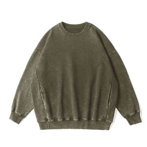Sweat-shirts à capuche pour hommes en couleur unie, avec logo personnalisé, manches longues et en molleton 100% coton pour l'hiver, vente en gros - Product Image 5