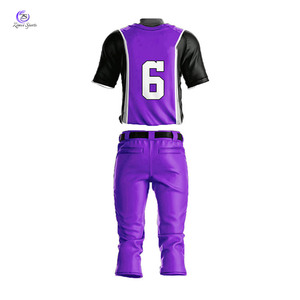 ชุดเบสบอลผ้าโพลีเอสเตอร์ชุด100% ชุดกีฬามาใหม่ - Product Image 3