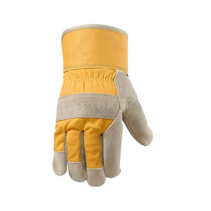 Gants de travail protecteurs de la meilleure qualité Gants de travail en cuir antidérapants résistants à l'usure pour la sécurité - Product Image 2