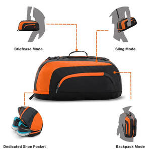 Sac de sport de voyage en toile de sublimation, dernière conception, vente chaude, logo personnalisé, sac de sport élégant, sac de sport de style, OEM - Product Image 2