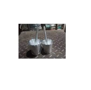 Wholesale Supplier Aluminum mortar and pestle for spices and dry fruits use High Quality Aluminum Mortar And Pestle