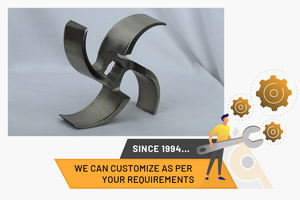 Reliable Market Price Polished Zinc Coated Mild Steel Die Casted & Machined <b>Impeller</b> Contract Manufacturing - Product Image 3