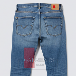 Men Classic Regular <b>Jeans</b> Denim Pants Straight Fit <b>Jeans</b> Men Casual Denim Pants Custom Logo <b>Jeans</b> Wholesale Regular Fit <b>Jeans</b> - Product Image 5