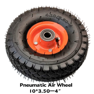 Haute qualité 10x3.50-4 fer en caoutchouc Air roue matériel supérieur nouvelles pièces de camion à main pneumatique Vietnam roulettes pour la manutention - Product Image 2