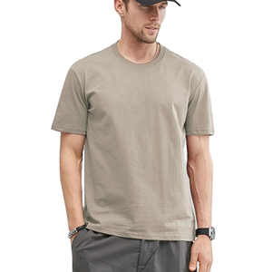 100% cotton <b>T</b>-<b>shirt</b> for <b>men</b> loose fit printed Customized Logo 250GSM Pullover <b>Men</b> <b>T</b>-<b>Shirts</b> Printed Oversized <b>T</b>-<b>shirt</b> O-Neck - Product Image 3