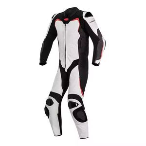Traje de Motociclismo de Cuero Transpirable Personalizado para Hombre, Hecho a Mano con Diseño Personalizable - Product Image 1