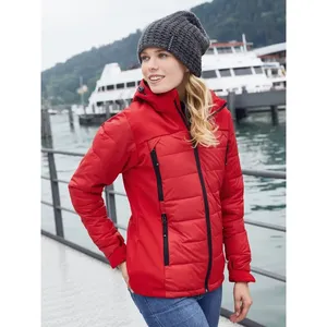 Custom Ladies' Outdoor Hybrid Raincoat for Active Adventures - Product Image 1
