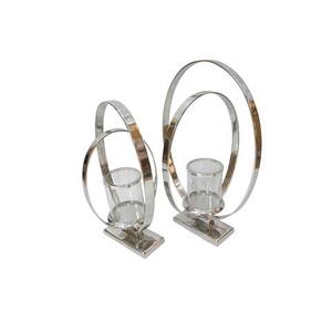 Lanterne en métal de style moderne Bougie en verre design de qualité supérieure pour l'éclairage de la maison Lanterne votive à bougie décorative pour l'intérieur et l'extérieur - Product Image 2