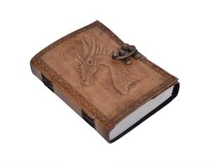 Cuaderno de cuero hecho a mano de Juego de tronos, cuaderno de escritura en relieve, diario de bocetos hecho a mano, libro Vintage de sombras en blanco - Product Image 2