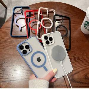 2025 nhà máy bán sang trọng TPU trường hợp đ<span class=keywords><strong>i</strong></span>ện thoạ<span class=keywords><strong>i</strong></span> chống sốc bảo vệ Bìa kiểu dáng đẹp mát mẻ cảm ứng Bumper cho iPhone 12 13 14 15 16 17 Pro Max - Product Image 4