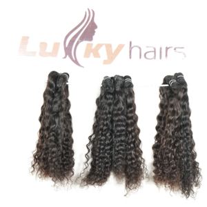 Extensiones de cabello humano virgen crudo vietnamita nuevo HD encaje procesamiento químico libre naturalmente alineado cutícula onda estilos rizados - Product Image 3