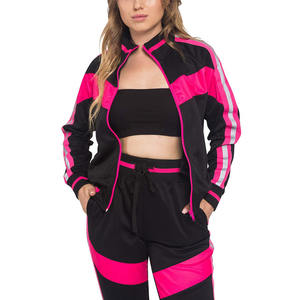 Ensemble de survêtement pour femmes sur mesure, vente en gros, ensemble de vêtements de sport 2 pièces, tenue de sport, sweat-shirt à capuche respirant et pantalon pour le fitness et le streetwear - Product Image 5