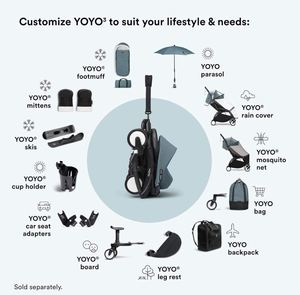 Carriola de Viaje BABY_Y O YO 3 de Alta Calidad, Grado Industrial, para Bebés, Disponible para OEM/ODM, Envío Inmediato - Product Image 4