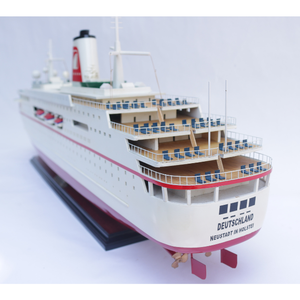 Haute qualité MS DEUTSCHLAND modèles en bois bateau navires de croisière européens modèle peint à la main décoration cadeau - Product Image 5