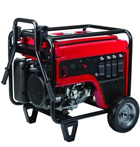 Professional 5000-Watt Dual-Voltage Portable <b>Generator</b> – 120/240V High-Output <b>Gasoline</b> Power Station - Product Image 5