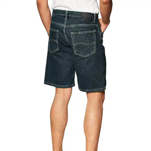 Pantalones cortos de mezclilla elásticos OEM de Pakistán, proveedor perfecto estilo informal, sesiones de gimnasio, trajes para clima cálido, pantalones cortos de malla - Product Image 4