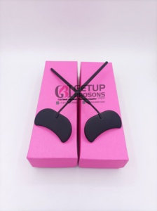 Nuevo Estilo Profesional, Estuche Iluminado con Recubrimiento de Polvo Negro para Extensiones de Pestañas, Diseño de Luna, Acero Inoxidable, Logotipo Personalizado, Belleza - Product Image 5