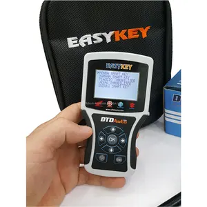 Versión más nueva 5,0 DTDAuto Easykey-compatible con programador de llaves de motocicleta y actualización de programación ECU función de registro de llave rápida