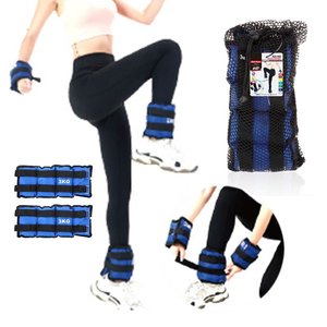 * Presa * 2 pezzi 3kg pesi per polso e caviglia con chiusura in Velcro-casa e giardino/sport e tempo libero - Product Image 1