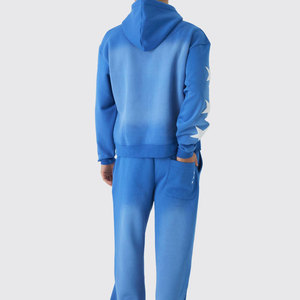 Nouvelle mode hommes à capuche décontracté solide pour survêtement 100% coton séchage rapide écologique respirant Durable tissu Offre Spéciale - Product Image 2