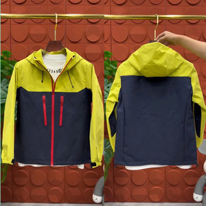 New Design Winter <b>Thin</b> Hooded Canvas <b>Men</b> Windbreaker <b>Jacket</b> Breathable Lightweight Casual OEM High Quality Front Logo - Product Image 6