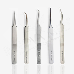 Meilleure vente Dernières pinces à cils pour extension de cils Pince à épiler droite incurvée INNOVAMED INSTRUMENTS - Product Image 3
