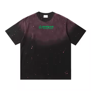 T-shirts pour hommes de qualité supérieure, 100% coton, 220 GSM, coupe ample à col rond, avec des caractéristiques respirantes et écologiques - Product Image 2