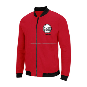 Veste universitaire en laine personnalisée avec manches en cuir, broderie graphique audacieuse, manteau coupe-vent streetwear - Product Image 2