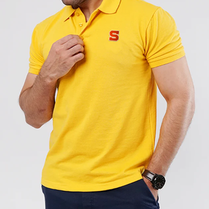 2025 haute qualité marque personnalisée hommes d'affaires polos pour hommes coupe ample 100% coton T-Shirt pour hommes - Product Image 2