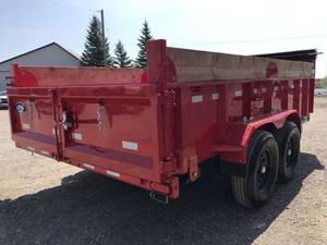 New and <b>Used</b> Dump <b>Trailers</b> <b>for</b> <b>Sale</b> <b>for</b> Tractor Use in Farm Industries - Product Image 3