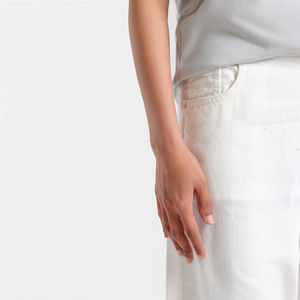 Wholesale 2025 Women Streetwear Slim Fit Ladies Trousers High Quality Casual High Waist Solid Color Women Trouser OEM Service - Product Image 2