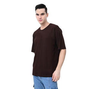 เสื้อยืดแขนสั้นโอเวอร์ไซส์สำหรับผู้ชายคุณภาพสูงสินค้ามาใหม่เสื้อยืดดีไซน์แบบลำลองและมีสไตล์เหมาะสำหรับสวมใส่ในชีวิตประจำวัน - Product Image 5