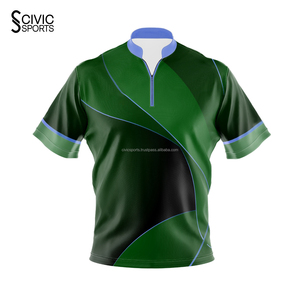 Maillot de bowling personnalisé Offre Spéciale sublimé chemises de bowling d'équipe bon marché logo de sublimation plomb de temps d'article - Product Image 5