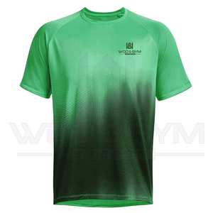 T-shirt personnalisé à manches courtes pour hommes Vêtements imprimés par sublimation à séchage rapide Style de rue avec logo imprimé - Product Image 1