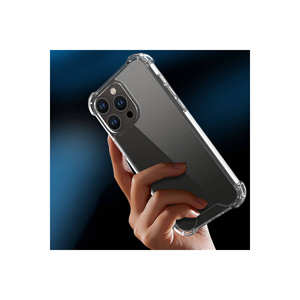 Coque en silicone transparente Netzy Luxury Nitro Series pour iPhone 15 Pro Max, protection antichoc avec style Ins - Product Image 5