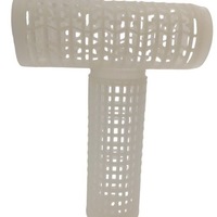LONGNEW Poteaux en plastique moulé transparent et tubes perforés pour plantes, usage décoratif en jardin, Taïwan