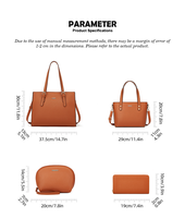 Ensemble de sacs à main en cuir PU pour femmes, sac fourre-tout de luxe, sac bandoulière, fermeture éclair ouverte, logo personnalisé, fermeture à chaîne, prix d'usine en gros