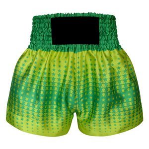 Prix réglable Shorts de Muay Thai pour hommes anti-rides Shorts de Muay Thai légers et respirants de haute qualité entièrement personnalisés - Product Image 1