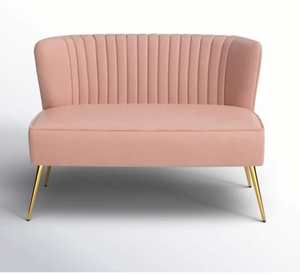 เหมือนฝันขายดีเฟอร์นิเจอร์โรงแรมสำหรับงานแต่งงานของตกแต่งบ้านเจ้าสาวและเจ้าบ่าวโซฟางานแต่งงานเก้าอี้งานปาร์ตี้ชุดโซฟากำมะหยี่สีขาว - Product Image 2