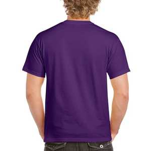 Camiseta de algodón 100% para hombre, camisetas finas de verano suaves informales para Fitness, ropa de casa para hombre, camiseta sólida de manga corta con cuello redondo para hombre - Product Image 5